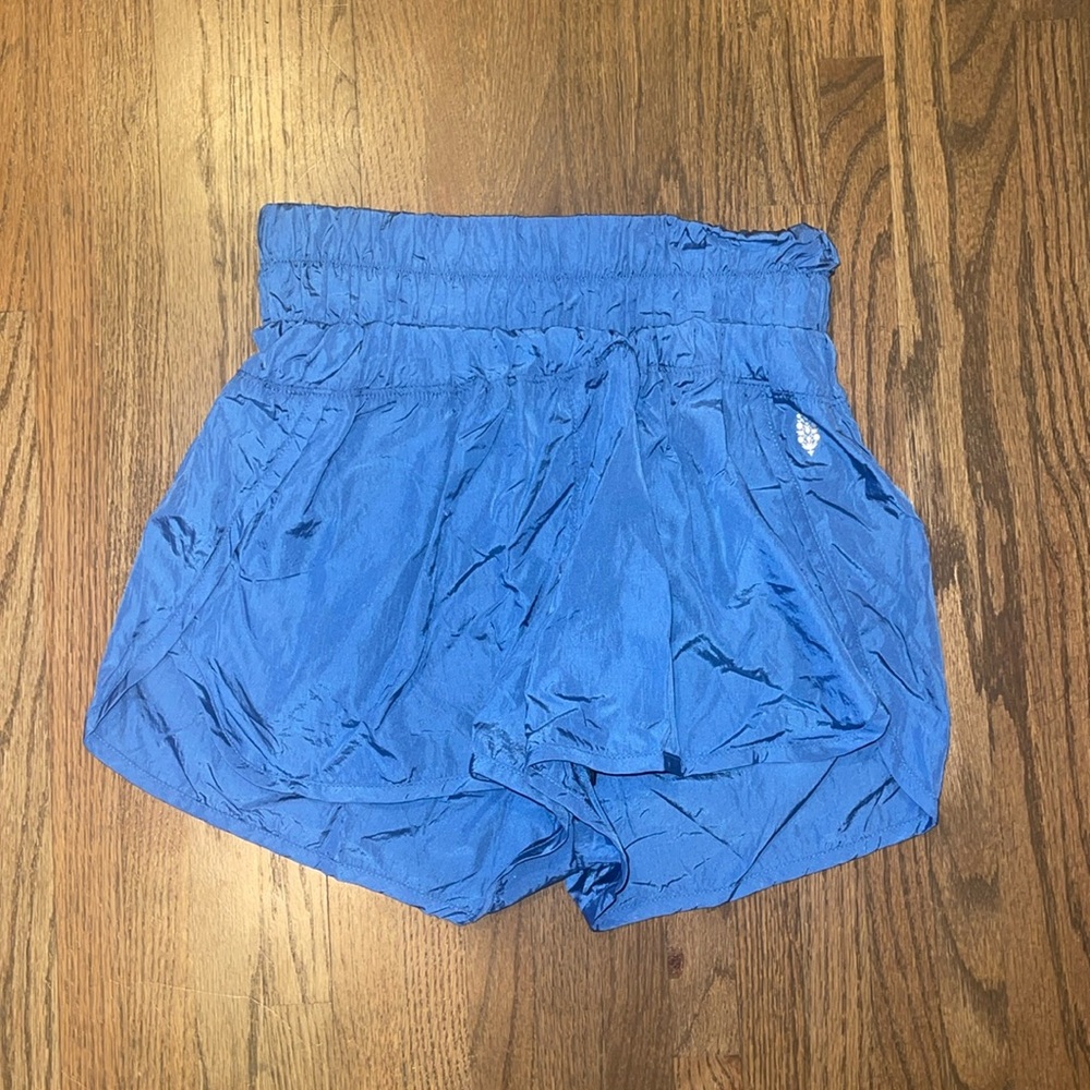 Medium blue Free People Movement shorts